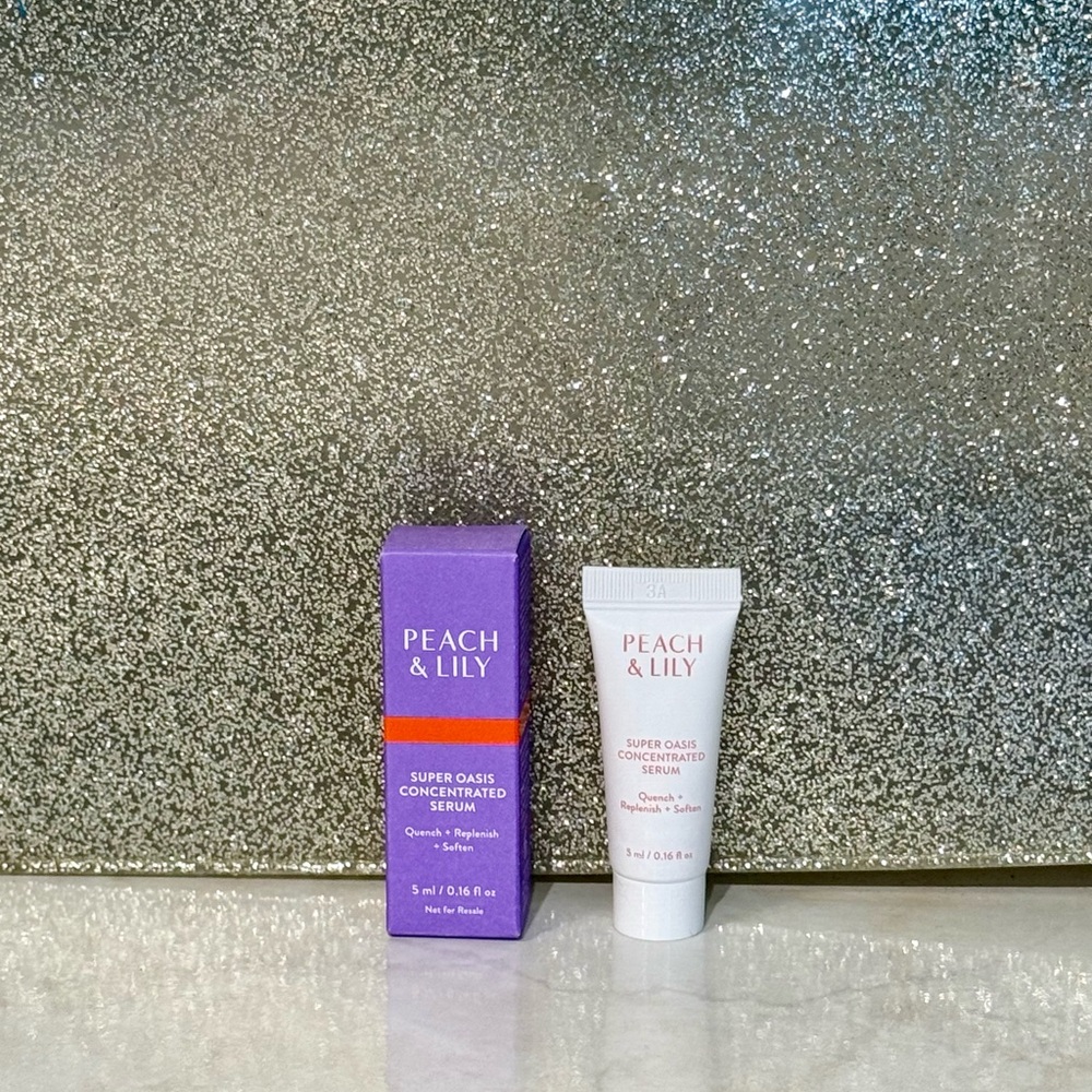 5 for $25 item 🌺 Mini Peach & Lily Super Oasis Concentrated Serum